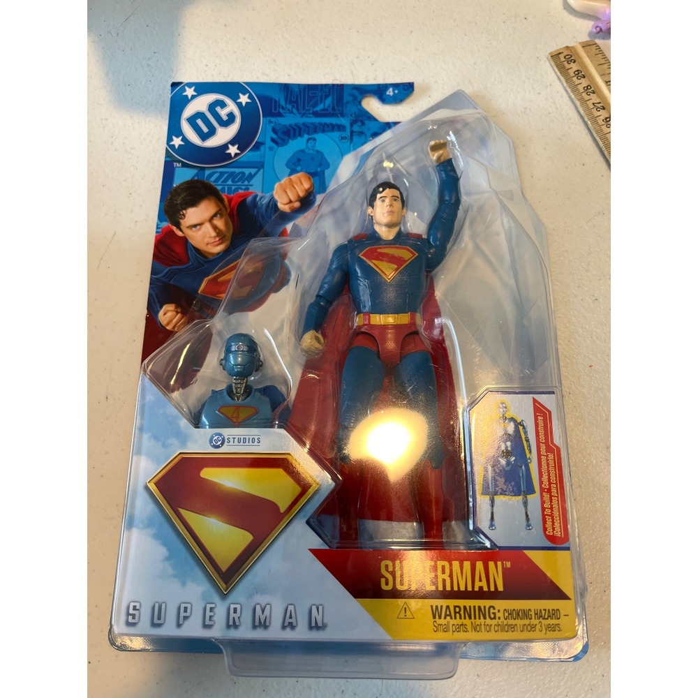 DC Studios Superman Action Figure Spin Master Collect To Build Action Comics NEW